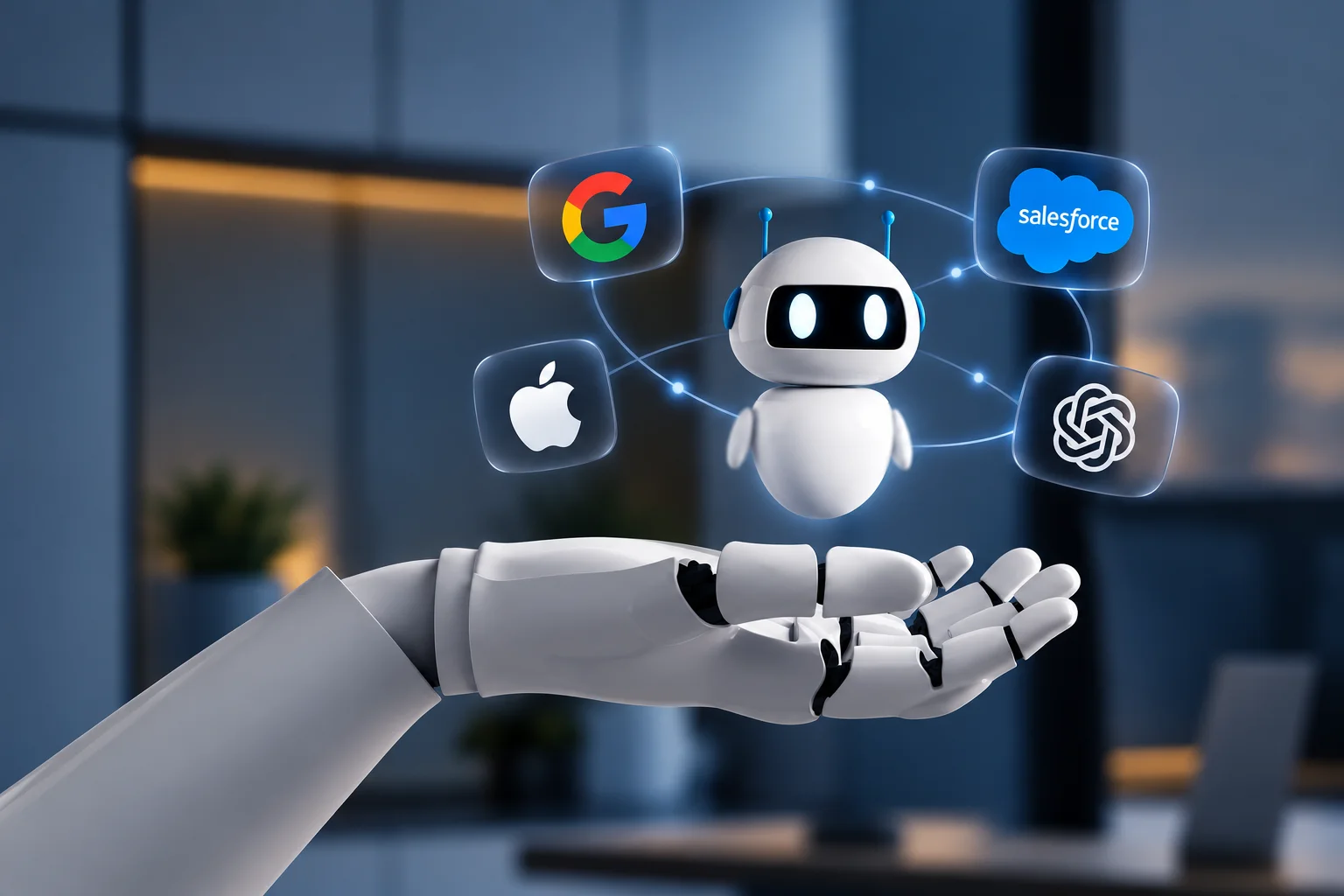 Google, Apple, Salesforce and OpenAI's AI Agents